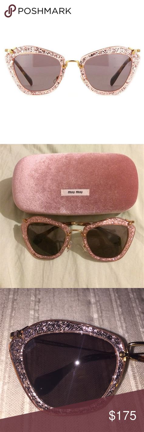 miu miu 10ns pink glitter